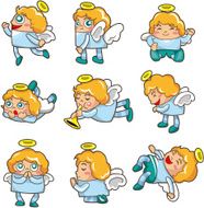 cartoon angel icon N2