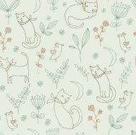 Cats in the Garden