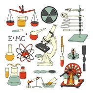 Science sketch icons N3