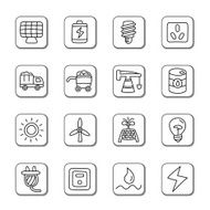 Energy Doodle Icons