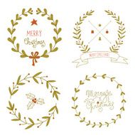 Christmas wreaths set N4