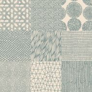 Seamless floral pattern set N7
