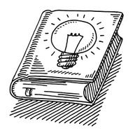 Book Of Ideas Lightbulb Drawing