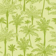 Palm Trees Seamless Pattern Background N2