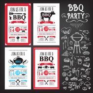 Barbecue party invitation N18