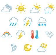 Weather Icon Set - Doodle