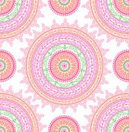 Seamless Mandala Design N10