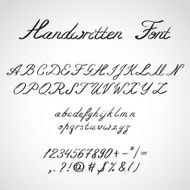Handwritten Font ink style N4