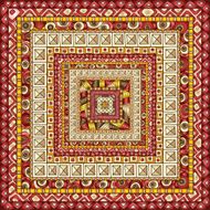 Seamless pattern with geometric elements N30