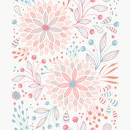 Seamless floral ornament N11