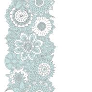 Hand Drawn floral background N11