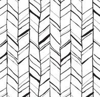 Hand drawn herringbone pattern N13