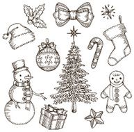 Christmas Drawings N4