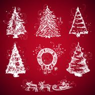 Christmas hand-drawn illustration N4