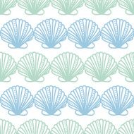 Abstract seashels stripes seamless pattern background