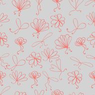 doodle pattern bow ribbon