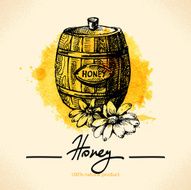 Honey background N3