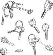 set of different keys N4