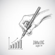 Hand drawing graph