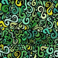 Green seamless pattern N2