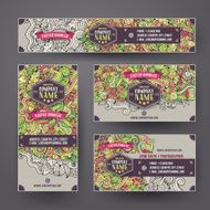 Corporate Identity vector templates set N2