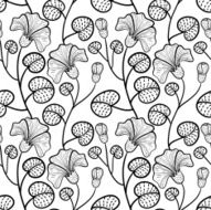 Seamless Floral Pattern N327