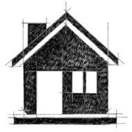 Home icon sketchbook
