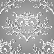 Vector Seamless Pattern with Hearts N10