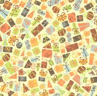 Seamless festive pattern