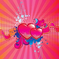 Valentine&#039;s day background N12
