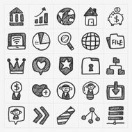 Doodle Web Icons N19