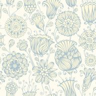 Seamless Floral Pattern N331