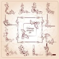 Vintage Corners Set