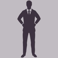 Vector Single Silhouette of Business Man N8 free image download