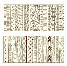 Abstract Ethnic Pattern N3