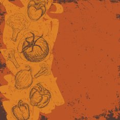abstract vegetable background