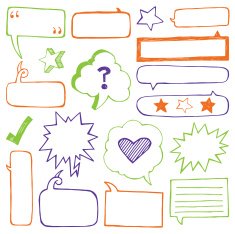 Speech Bubble Set N13