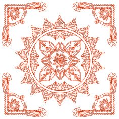 Beautiful Doodle Design element