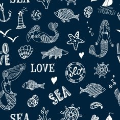 Sea seamless background N11