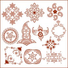 henna flowers and designs N2