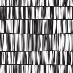 Vector seamless doodle pattern Abstract background with ink strokes