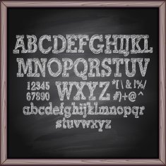 Lettering blackboard N11