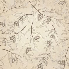 Olive seamless pattern N3