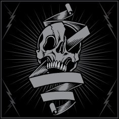 Skull and Ribbon N2