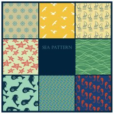 sea pattern set N10
