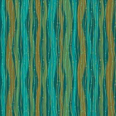 Wavy seamless blue striped pattern