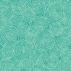 Blue summer doodle seamless spiral texture