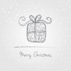 Christmas gift doodle N22
