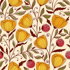 Seamless Floral Pattern N294