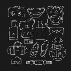 Vector Set of Sketch Bags Isolated N3